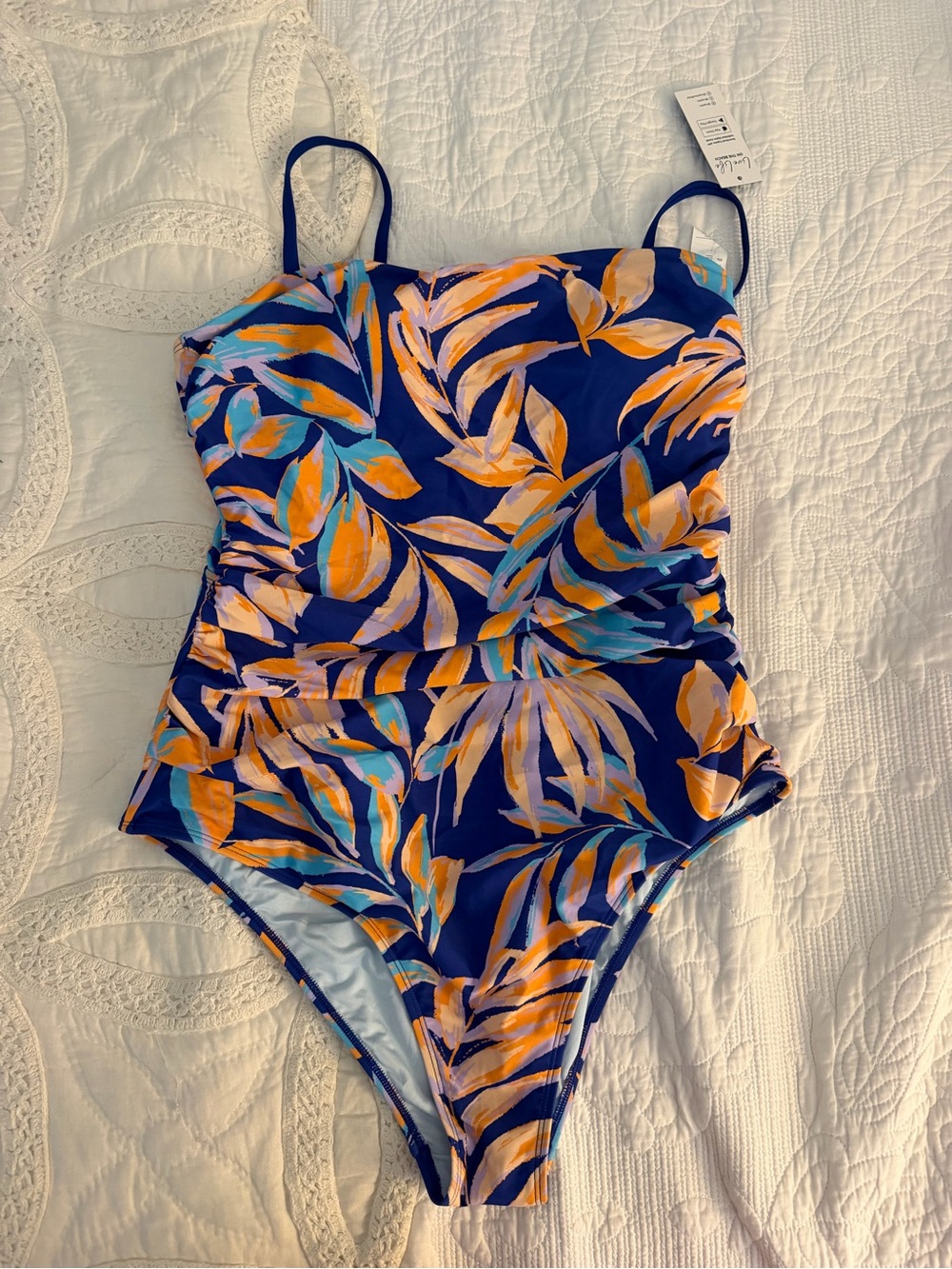 NWT Cupshe Tropical Print Women’s One-Piece